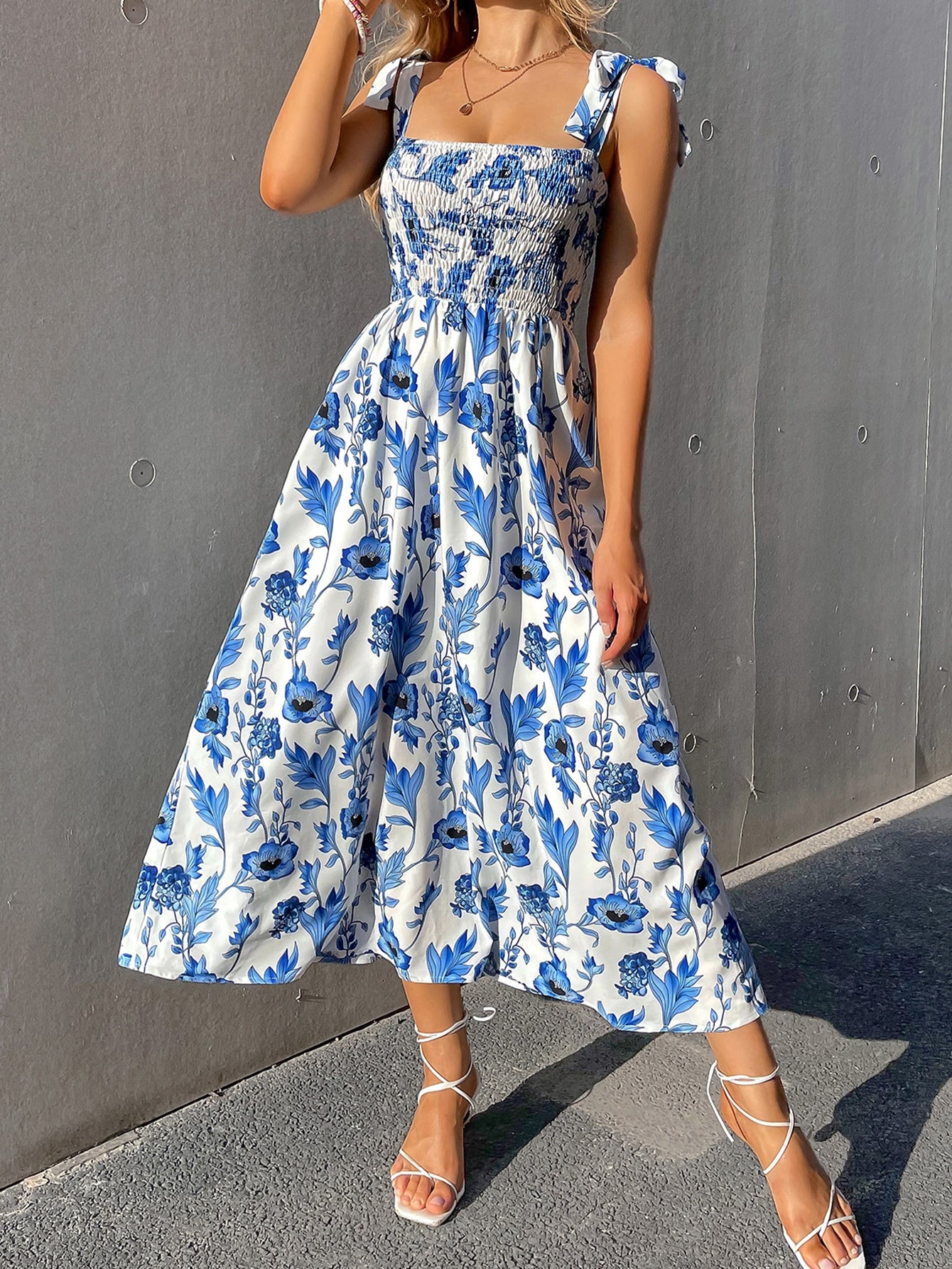 Floral Cami Dress - Chic on the Cheap